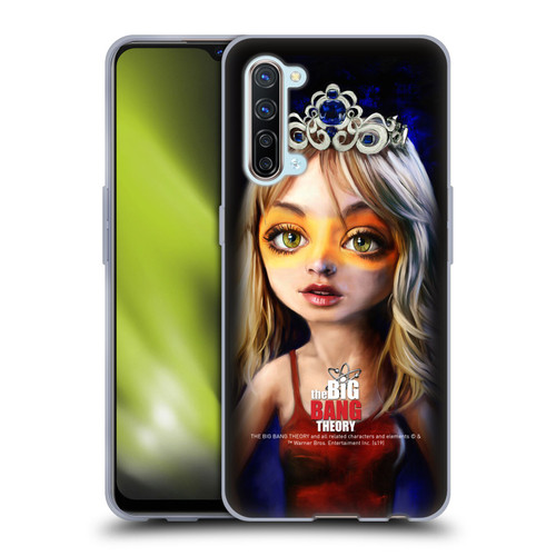 The Big Bang Theory Caricature Penny Soft Gel Case for OPPO Find X2 Lite 5G