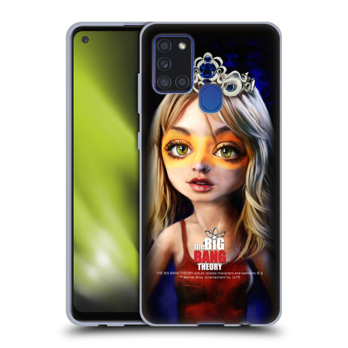 The Big Bang Theory Caricature Penny Soft Gel Case for Samsung Galaxy A21s (2020)