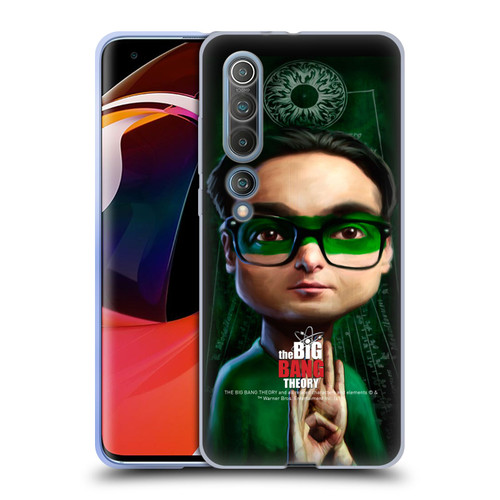 The Big Bang Theory Caricature Leonard Hofstadter Soft Gel Case for Xiaomi Mi 10 5G / Mi 10 Pro 5G