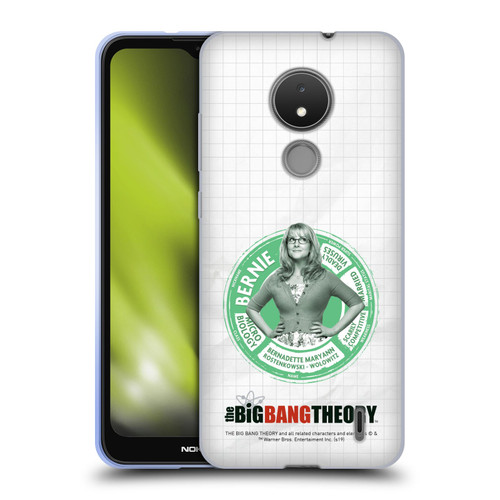 The Big Bang Theory Character Attributes Bernadette Soft Gel Case for Nokia C21