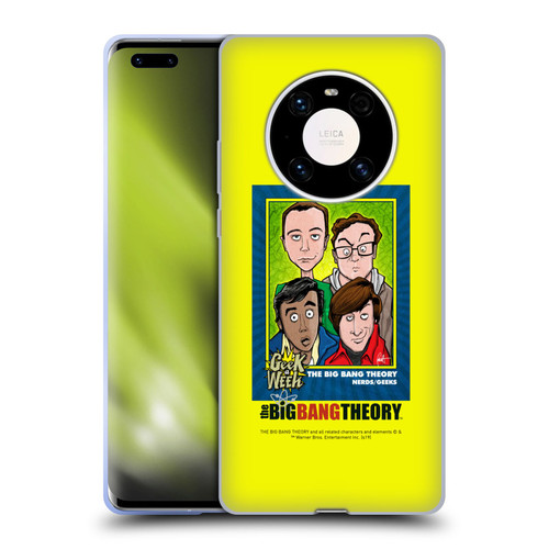 The Big Bang Theory Graphics Arts 2 Poster Soft Gel Case for Huawei Mate 40 Pro 5G