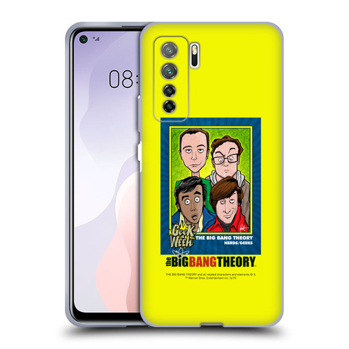The Big Bang Theory Graphics Arts 2 Poster Soft Gel Case for Huawei Nova 7 SE/P40 Lite 5G