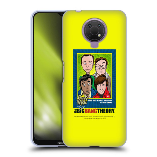 The Big Bang Theory Graphics Arts 2 Poster Soft Gel Case for Nokia G10