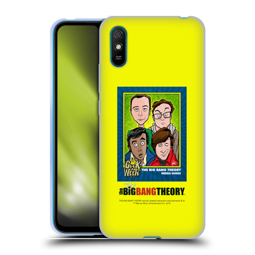 The Big Bang Theory Graphics Arts 2 Poster Soft Gel Case for Xiaomi Redmi 9A / Redmi 9AT