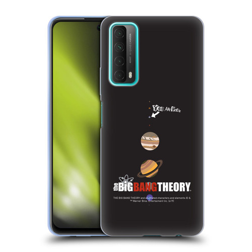 The Big Bang Theory Graphic Arts Earth Soft Gel Case for Huawei P Smart (2021)