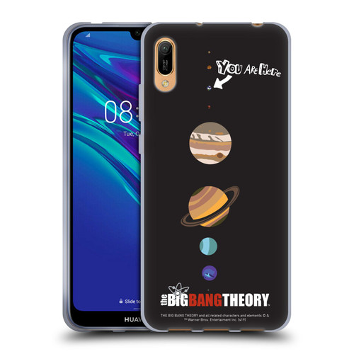 The Big Bang Theory Graphic Arts Earth Soft Gel Case for Huawei Y6 Pro (2019)