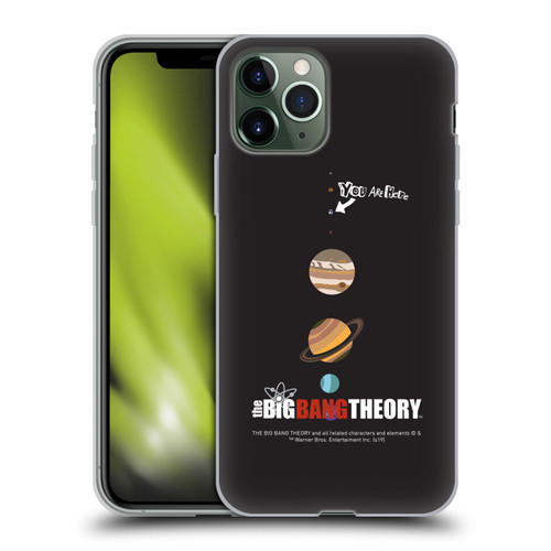 The Big Bang Theory Graphic Arts Earth Soft Gel Case for Apple iPhone 11 Pro