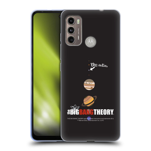 The Big Bang Theory Graphic Arts Earth Soft Gel Case for Motorola Moto G60 / Moto G40 Fusion