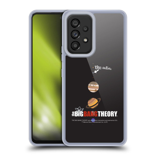 The Big Bang Theory Graphic Arts Earth Soft Gel Case for Samsung Galaxy A53 5G (2022)