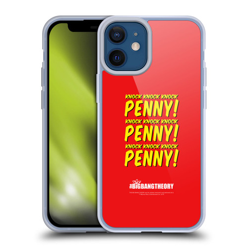 The Big Bang Theory Iconic Sheldon Knock Soft Gel Case for Apple iPhone 12 Mini