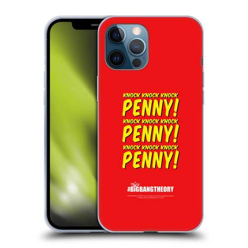 The Big Bang Theory Iconic Sheldon Knock Soft Gel Case for Apple iPhone 12 Pro Max