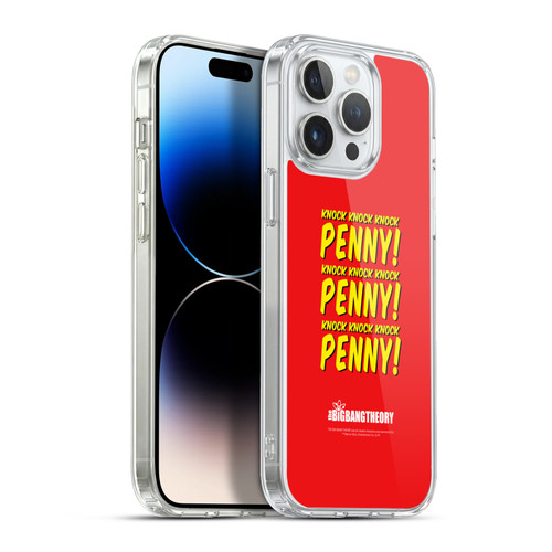 The Big Bang Theory Iconic Sheldon Knock Soft Gel Case for Apple iPhone 13 Pro Max & MagSafe