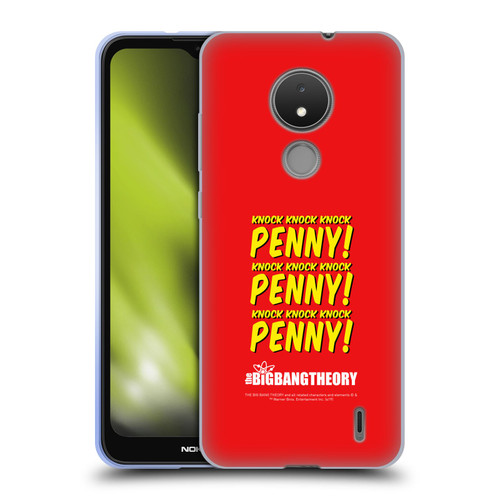 The Big Bang Theory Iconic Sheldon Knock Soft Gel Case for Nokia C21