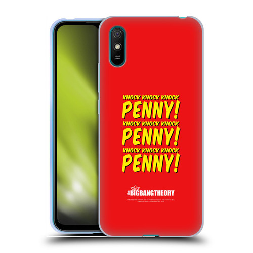 The Big Bang Theory Iconic Sheldon Knock Soft Gel Case for Xiaomi Redmi 9A / Redmi 9AT