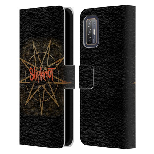 Slipknot Key Art Crest Leather Book Wallet Case Cover For HTC Desire 21 Pro 5G