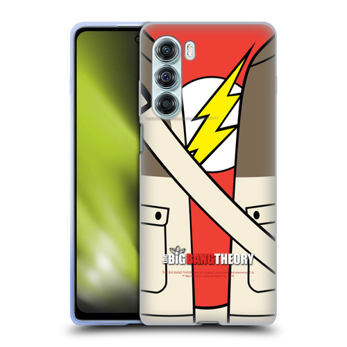 The Big Bang Theory Iconic Shirts Sheldon Soft Gel Case for Motorola Edge S30 / Moto G200 5G