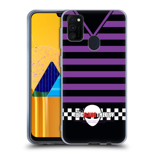 The Big Bang Theory Iconic Shirts Howard Soft Gel Case for Samsung Galaxy M30s (2019)/M21 (2020)