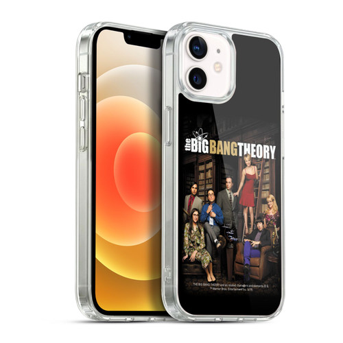 The Big Bang Theory Key Art Season 9 Soft Gel Case for Apple iPhone 12 / iPhone 12 Pro & MagSafe