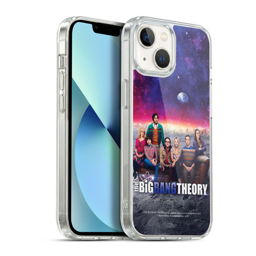 The Big Bang Theory Key Art Season 11 A Soft Gel Case for Apple iPhone 13
