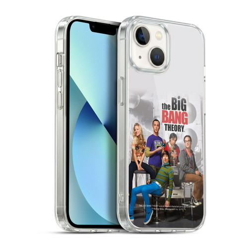 The Big Bang Theory Key Art Season 3 Soft Gel Case for Apple iPhone 13