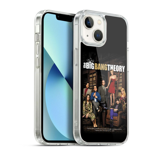 The Big Bang Theory Key Art Season 9 Soft Gel Case for Apple iPhone 13