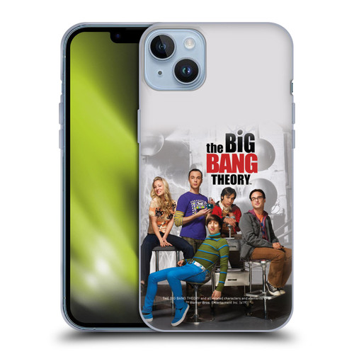 The Big Bang Theory Key Art Season 3 Soft Gel Case for Apple iPhone 14 Plus