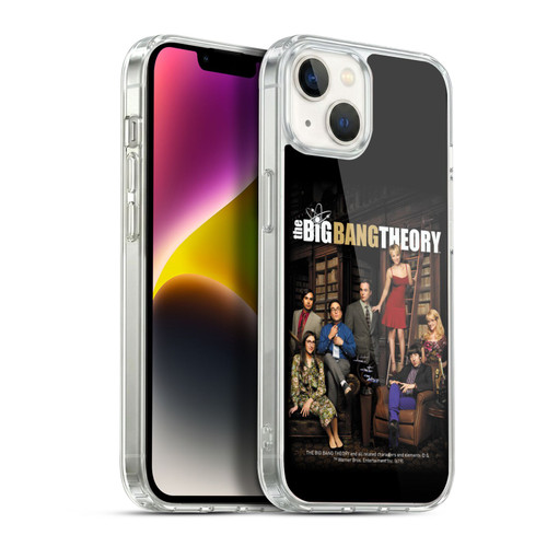 The Big Bang Theory Key Art Season 9 Soft Gel Case for Apple iPhone 14 Plus & MagSafe