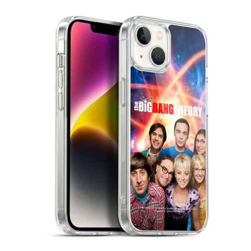 The Big Bang Theory Key Art Season 8 Soft Gel Case for Apple iPhone 14 Plus & MagSafe