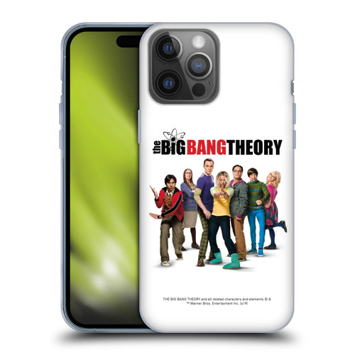 The Big Bang Theory Key Art Season 10 Soft Gel Case for Apple iPhone 14 Pro Max