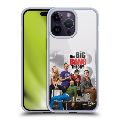 The Big Bang Theory Key Art Season 3 Soft Gel Case for Apple iPhone 14 Pro Max