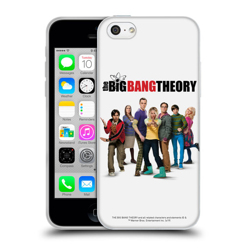 The Big Bang Theory Key Art Season 10 Soft Gel Case for Apple iPhone 5c