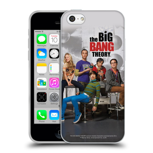 The Big Bang Theory Key Art Season 3 Soft Gel Case for Apple iPhone 5c