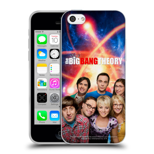 The Big Bang Theory Key Art Season 8 Soft Gel Case for Apple iPhone 5c