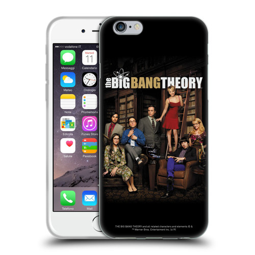 The Big Bang Theory Key Art Season 9 Soft Gel Case for Apple iPhone 6 / iPhone 6s