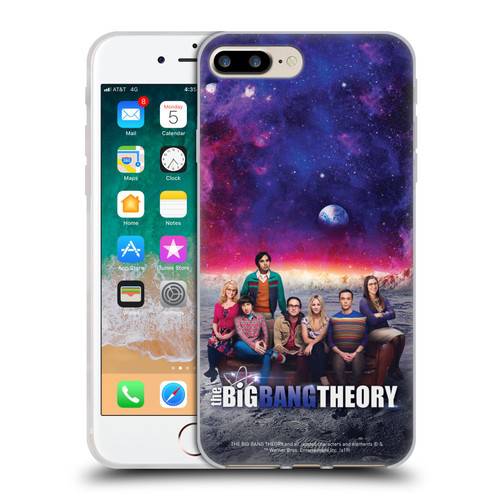 The Big Bang Theory Key Art Season 11 A Soft Gel Case for Apple iPhone 7 Plus / iPhone 8 Plus