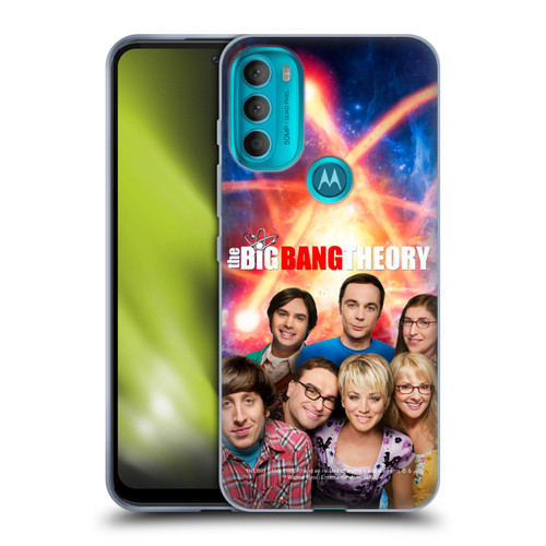 The Big Bang Theory Key Art Season 8 Soft Gel Case for Motorola Moto G71 5G