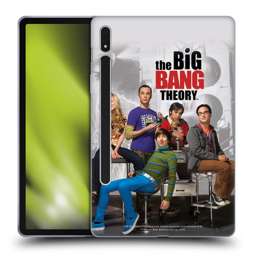 The Big Bang Theory Key Art Season 3 Soft Gel Case for Samsung Galaxy Tab S8