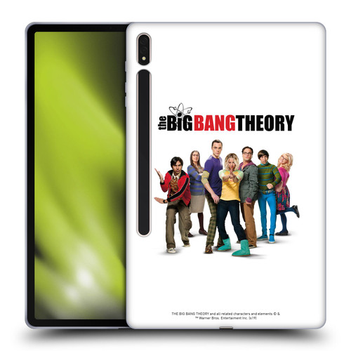 The Big Bang Theory Key Art Season 10 Soft Gel Case for Samsung Galaxy Tab S8 Plus