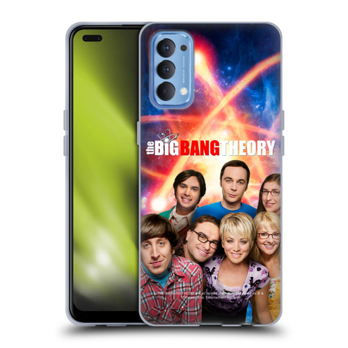 The Big Bang Theory Key Art Season 8 Soft Gel Case for OPPO Reno 4 5G