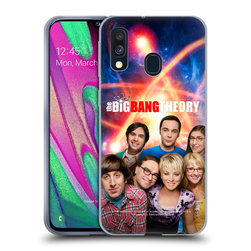 The Big Bang Theory Key Art Season 8 Soft Gel Case for Samsung Galaxy A40 (2019)