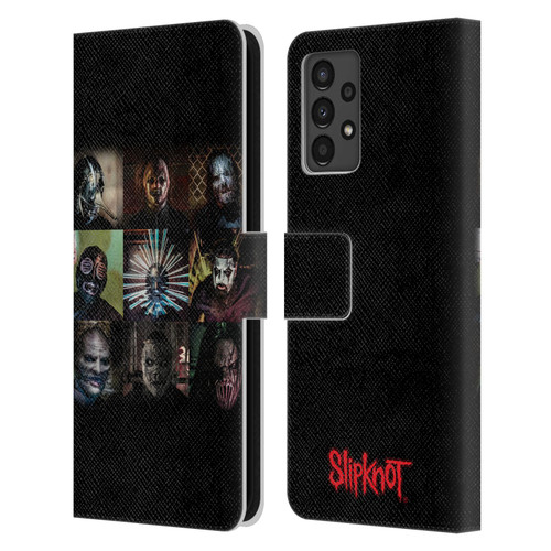 Slipknot Key Art Blocks Leather Book Wallet Case Cover For Samsung Galaxy A13 (2022)