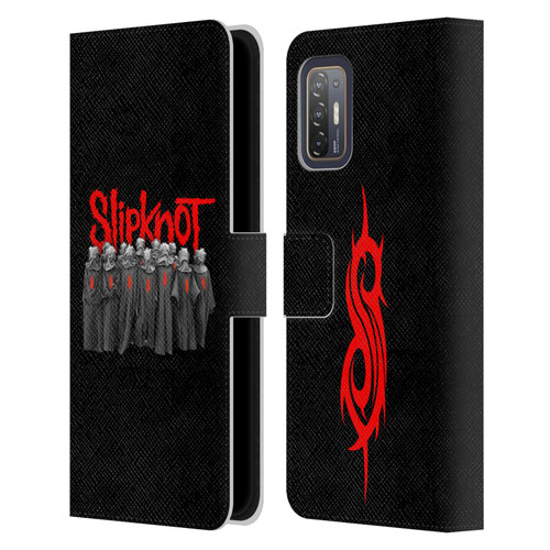 Slipknot We Are Not Your Kind Choir Leather Book Wallet Case Cover For HTC Desire 21 Pro 5G