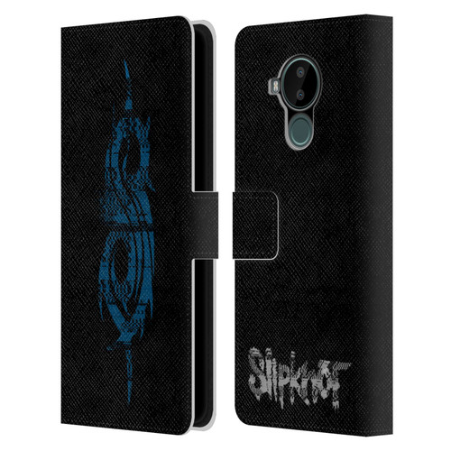 Slipknot We Are Not Your Kind Glitch Logo Leather Book Wallet Case Cover For Nokia C30
