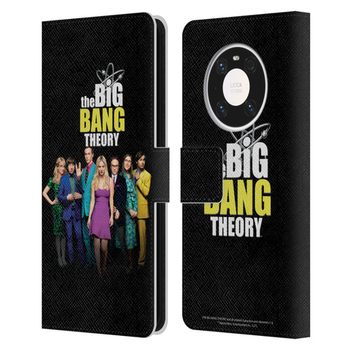 The Big Bang Theory Key Art Season 11 B Leather Book Wallet Case Cover For Huawei Mate 40 Pro 5G