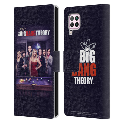 The Big Bang Theory Key Art Season 11 C Leather Book Wallet Case Cover For Huawei Nova 6 SE / P40 Lite
