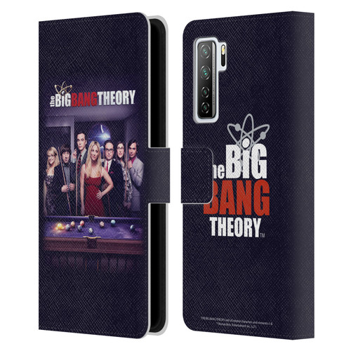 The Big Bang Theory Key Art Season 11 C Leather Book Wallet Case Cover For Huawei Nova 7 SE/P40 Lite 5G