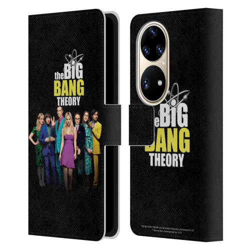 The Big Bang Theory Key Art Season 11 B Leather Book Wallet Case Cover For Huawei P50 Pro