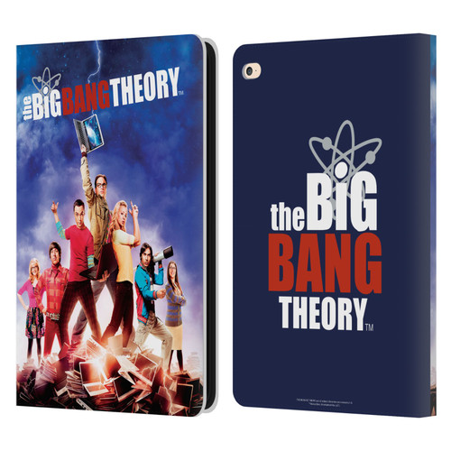 The Big Bang Theory Key Art Season 5 Leather Book Wallet Case Cover For Apple iPad Air 2 (2014)