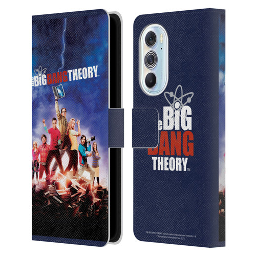 The Big Bang Theory Key Art Season 5 Leather Book Wallet Case Cover For Motorola Edge X30