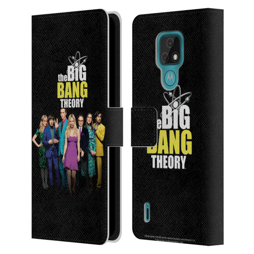 The Big Bang Theory Key Art Season 11 B Leather Book Wallet Case Cover For Motorola Moto E7